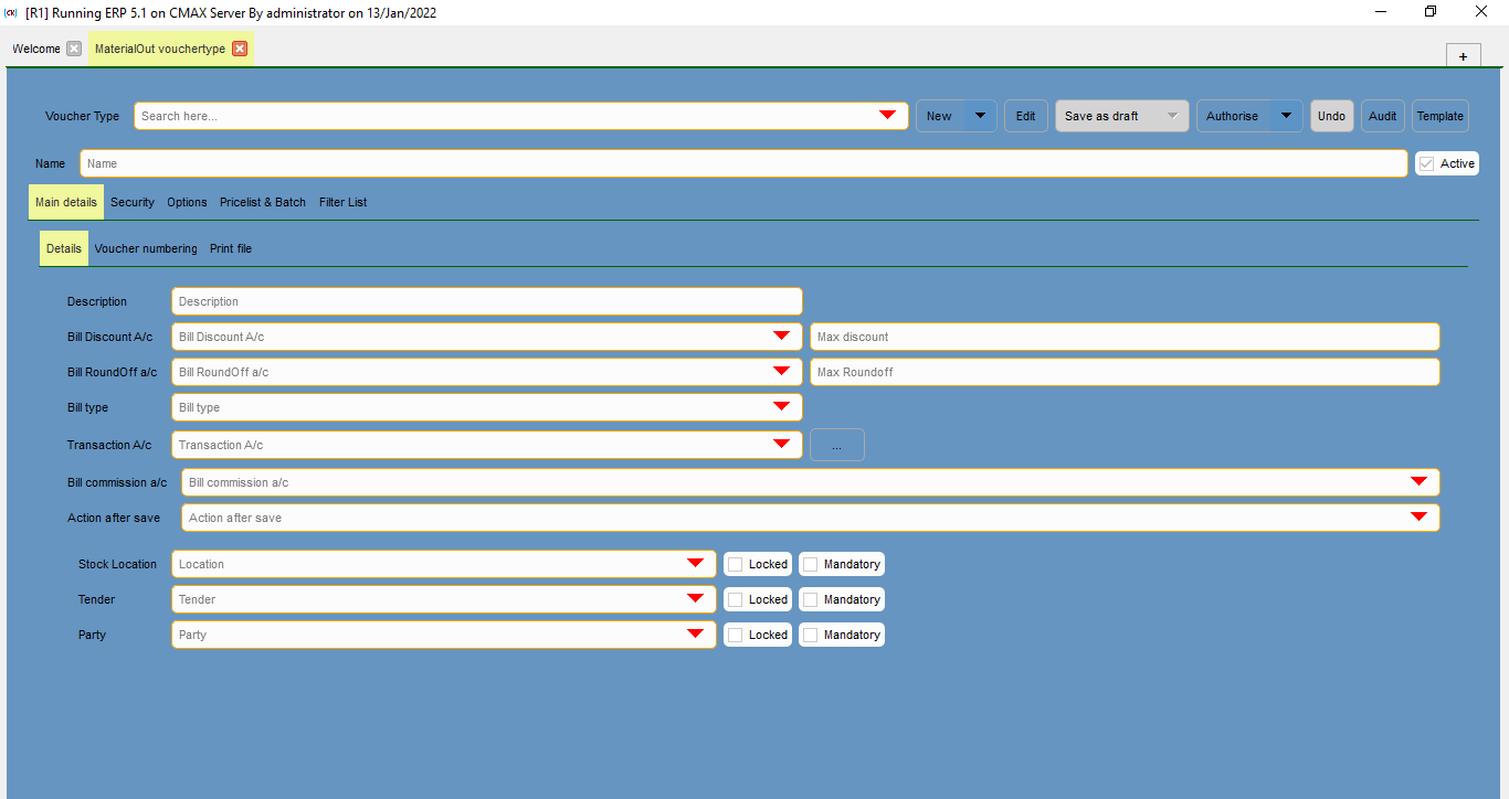 MaterialOutVoucherType